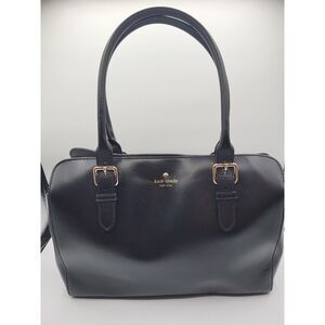 Kate Spade New York Charlotte Street‎ Reena Black Leather Tote Shoulder Handbag